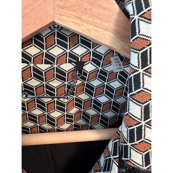 ELIE TAHARI Luka 3D Print Jacket - Picture 7 of 9